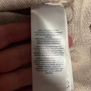 Chaps animal print womens top